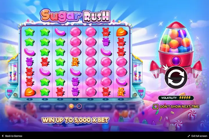 Slot Sugar Rush Pragmatic Play